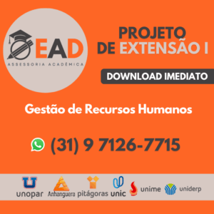 PROJETO DE EXTENSÃO II - Gestão de Recursos Humanos