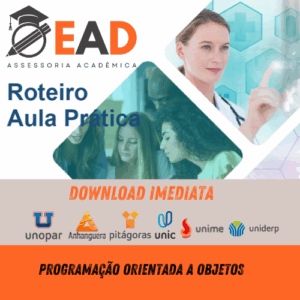 Aula Prática - PROGRAMAÇÃO ORIENTADA A OBJETOS